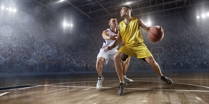 Ballspiel (Basketball, Volleyball, Floorball)